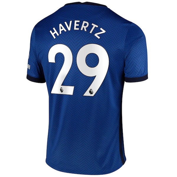 Maillot Football Chelsea NO.29 Havertz Domicile 2020-21 Bleu